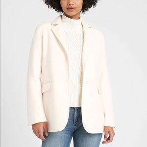 NWT Banana Republic Wool Blend Double-Faced Jacket